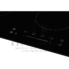 Электрическая варочная поверхность Kuppersberg ECS 623/ширина 60 см, 4 зоны ускоренного нагрева HI-Light, 1 зона с тройным расширением, 1 зона с двойным расширением, сенсорное управление+слайдер, 5 цифровых дисплея, 9 уровней мощности, автоотключение, защ