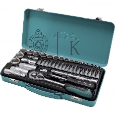 Набор торцевых головок с трещоткой Stels 1/4