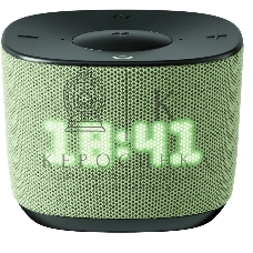 Умная колонка Sber Boom Home, 8Вт, 1.0, часы, мультирум, TWS, Zigbee хаб, Wi-Fi, Bluetooth 5.0, Zigbee, Салют, фисташковый