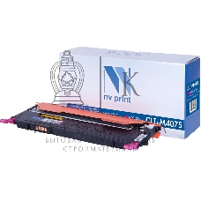 Картридж лазерный NVPrint совместимый Samsung CLT-M407S Magenta для CLP-325/CLX-3185 (1000k)