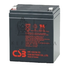 Батарея CSB HR 1221W (12V, 5Ah) F2