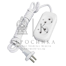 Удлинитель 2х7 м без заземл. 10А IP20 Е-202 АБС-пл. ПВС 2х0.75 UNIVersal 9631962