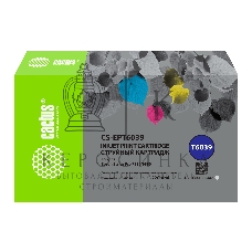 Картридж струйный Cactus CS-EPT6039 (T6039) светло-серый пигментный (220 мл) для Epson Stylus PRO 7880/9880