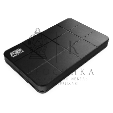 Внешний корпус для HDD AgeStar 3UB2P1 SATA III пластик черный 2.5