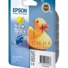 Картридж струйный Epson C13T05544010 желтый для Epson RX520/R240