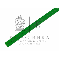 Термоусаживаемая трубка Rexant 12,0/6,0 мм, зеленая, упаковка 50 шт. по 1 м