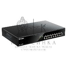 Коммутатор D-Link DGS-1008MP/A2A/B1A, Layer 2 unmanaged Gigabit Switch with PoE and Green Ethernet power save technology