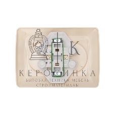 Розетка Kranz 2-ая DEA керамика б/з с/у 10А бежевый (1/10/120)