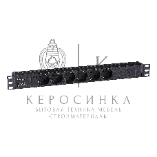 Блок розеток горизонтальный ExeGate ServerPro PDU-19H601 Al-6S-C14, 19