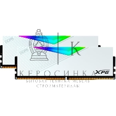 Оперативная память XPG Lancer, DDR5, 32GB (2x16GB), 7200MHz, CL34, DIMM, с радиаторами, RGB, белый