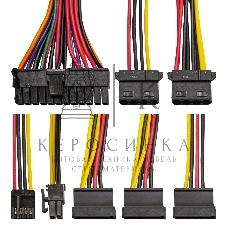 Блок питания ExeGate M600 (EX292237RUS), 600Вт, 80мм, черный