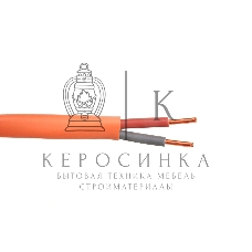Кабель монтажный огнестойкий ТЕХНОКАБЕЛЬ-НН КПСнг(А)-FRLS-1х2х0,2, медный, неэкранированный, с низким дымо и газовыделением, 200 м, оранжевый
