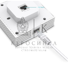 Точка доступа TP-Link EAP650-Wall AX3000 10/100/1000BASE-TX
