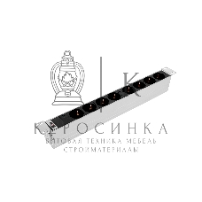 Блок розеток Rem-32 с инд., 8 Schuko, 32A, алюм., 19