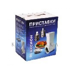 Комплект приставок к мясорубкам Аксион АМ 11.02, овощерезки с 3-мя сменными барабанами и приставкой-соковыжималкой