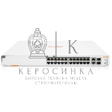 Коммутатор HPE Instant on 1960 JL807A#ABB 2x10G 2SFP+ 24PoE+ 370W