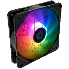 Вентилятор для корпуса ID-Cooling TF-12025-ARGb черный, 120 мм, 1500 об/мин, 30.5 дБ, 4 pin