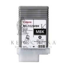 Картридж струйный Canon PFI-102MBk (0894B001) матовый черный, 130 мл., для iPF500/600/700
