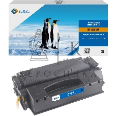 Картридж лазерный G&G GG-Q7553A черный (3000 стр.) для HP LJ P2010/P2014/P2015/M2727nf MFP/M2727nfs MFP