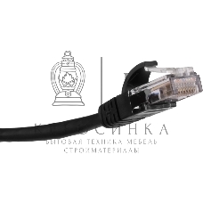 Патч-корд LANMASTER LAN-PCEXT/U5E-5.0-BK UTP RJ-45 мод.-вилка RJ-45 cat.5e 5м серый LSZH (уп.:1шт)