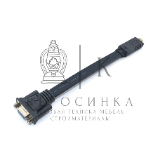 Переходник с кабелем HDMI на VGA цветной 230 мм