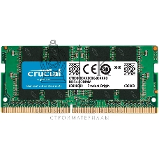 Оперативная память Crucial, DDR4, 16GB (1x16 GB), 3200 MHz, CL22, SO-DIMM
