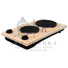 Плита настольная электрическая Лысьва ЭПБ 22 кремовый/рябчик (настольная)