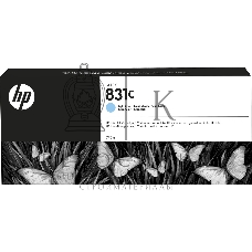Картридж струйный HP 831C светло-голубой для HP Latex 110, HP Latex 375, HP Latex 310, HP Latex 315 775ml