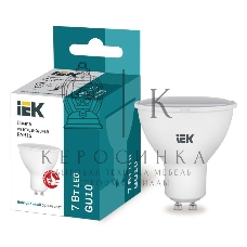 Лампа cветодиодная IEK LLE-PAR16-7-230-40-GU10 ECO PAR16 софит 7Вт 230В 4000К GU10