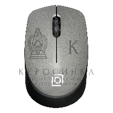 Мышь беспроводная Oklick 486MW серый/черный, 1000 dpi, радиоканал, USB, кнопки - 3