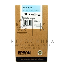 Картридж струйный Epson C13T603500 светло-голубой для Epson St Pro 7800/9800/7880/9880 (220мл)