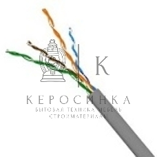 Кабель информационный Lanmaster TWT-5EFTP кат.5е SF/UTP общий экран в оплетке 4X2X24AWG PVC внутренний 305м серый