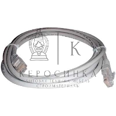 Патч-корд UTP Cablexpert cat.5e, 10м, литой, многожильный серый