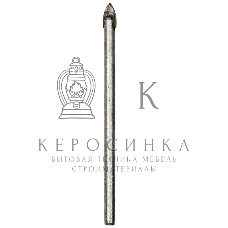 Сверло Kranz по стеклу и кафелю 4 мм