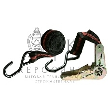 Ремень багажный с крюками, SPARTA 5 м, храповой механизм Automatic 543385