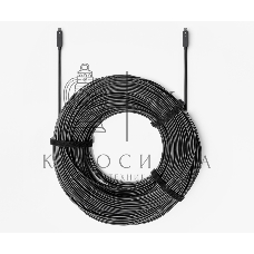 Активный оптоволоконный кабель Wize WHD20-DD-K-50 AOC HDMI 2.0 D-D (M-M), длина 50 м.