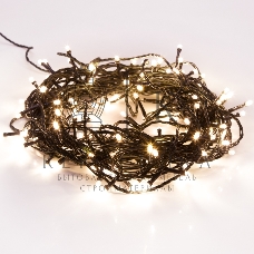 Гирлянда светодиодная Neon-night универсальная 200 LED теплый белый 20 метров, с контроллером