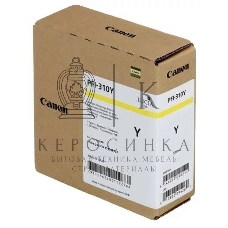 Картридж струйный Canon PFI-310 Y 2362C001 желтый (330мл) для Canon TX-2000/TX-3000/TX-4000