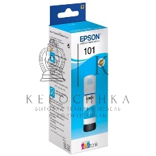 Картридж струйный Epson L101 C13T03V24A синий (70мл) для Epson L4150/L4160/L6160/L6170/L6190