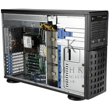 Серверная платформа Supermicro SYS-740P-TR 4U noCPU(2)3rd GenScalable/TDP 270W/no DIMM(18)/SATARAID HDD(8)LFF/2x1GbE/2x1200W