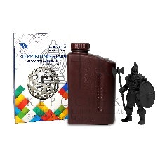 Фотополимерная водовымываемая смола NVPrint Water Washable Resin черный 1 кг