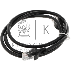 Патч-корд Premier PP12-1M/BK 1000Гбит/с UTP 4 пары cat.5E CCA molded 1м черный RJ-45 (m)-RJ-45 (m)