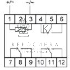 Реле промежуточное PK-3P (монтаж на DIN-рейке 35мм 220В 50Гц 3х8А 3NO/NC IP20) F&F EA06.001.023