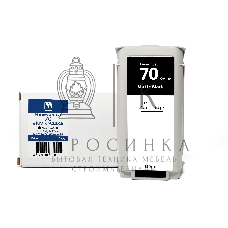 Картридж струйный NVPrint 70 (NV-C9448A) Black Matte для HP DesignJet Z2100/Z3100/Z3200/Z5200/Z5400 (130 мл) совместимый