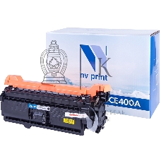 Картридж лазерный NVPrint совместимый HP CE400A черный для CLJ Color M551 (5000k)