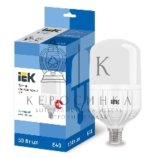 Лампа cветодиодная IEK LLE-HP-50-230-65-E40 HP 50Вт 230В 6500К E40 IEK