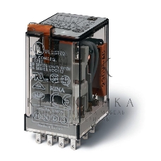 Реле 4CO 7А 24В AC FINDER 553480240040