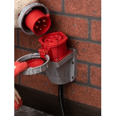 Розетка стационарная наружная 1252 3Р+РЕ+N 32А 380В IP67 PROxima EKF ps-1252-32-380