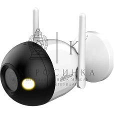 Уличная цилиндрическая IP-видеокамера Dahua DH-IPC-F2CP-PV-0280B Smart Dual Light 2Мп, 1/3” CMOS, объектив 2.8мм, видеоаналитика, ИК 30м, LED 30м, микрофон, динамик, Wi-Fi 2.4ГГц, IP67, металл пластик