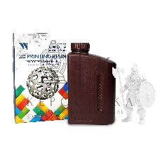 Фотополимерная смола NVPrint ABS Like Resin белый для 3D печати 1 кг (бут)